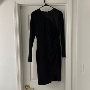 DKNY Black Long Sleeve Dress
